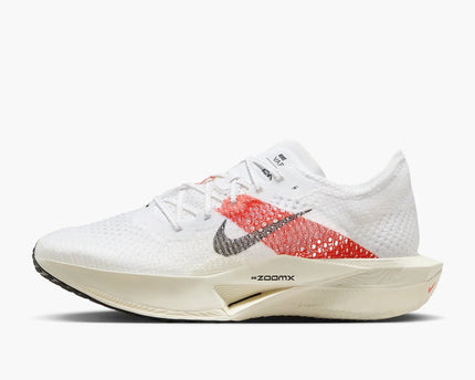 Men's Alphafly 3 In White And Chile Red Shoes