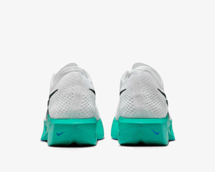 Men's Alphafly 3 In White and Jade Ice Shoes