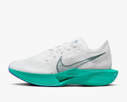 Men's Alphafly 3 In White and Jade Ice Shoes