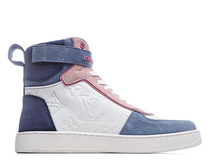 Men's Louis Vuitton Rivoli High Sneaker Shoes A7