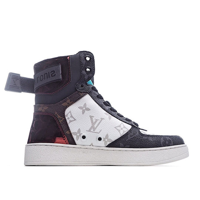 Men's Louis Vuitton Rivoli High Sneaker Shoes A9