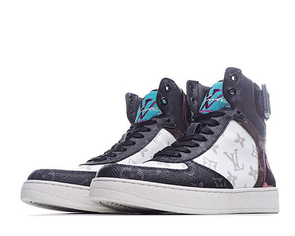 Men's Louis Vuitton Rivoli High Sneaker Shoes A8