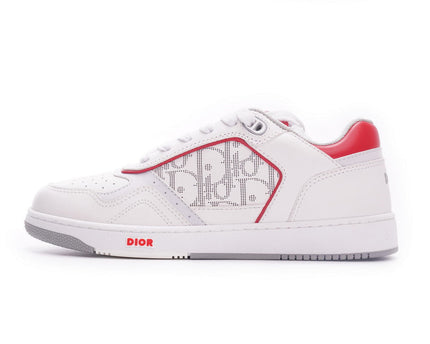 Men's Christian Dior B27 White Pink Sneaker Shoes