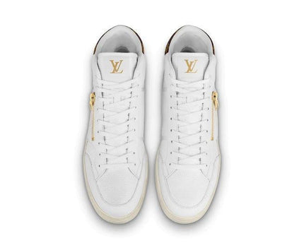 Men's LV Louis Vuitton Rivoli Sneaker Boot Shoes V10