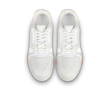 Men's LV Louis Vuitton Trainer Low Top Sneaker Boot Shoes V6