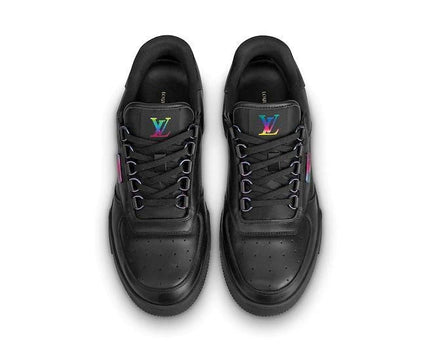 Men's LV Louis Vuitton Trainer Low Top Sneaker Boot Shoes V2