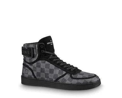 Men's LV Louis Vuitton Rivoli Sneaker Boot Shoes V8