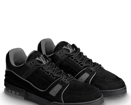Men's LV Louis Vuitton Trainer Low Top Sneaker Boot Shoes V9