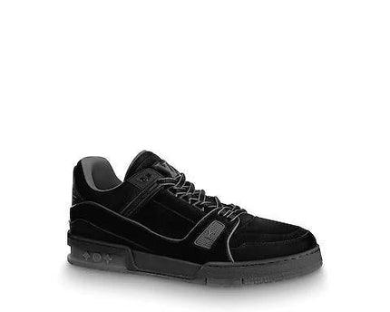 Men's LV Louis Vuitton Trainer Low Top Sneaker Boot Shoes V9