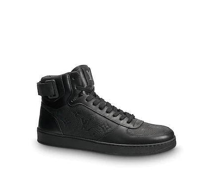 Men's LV Louis Vuitton Rivoli Sneaker Boot Shoes V9