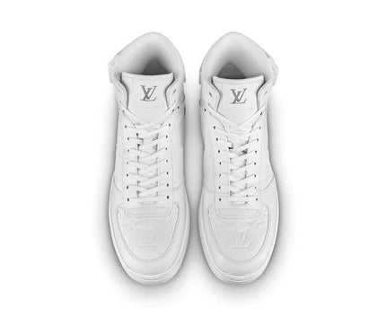 Men's LV Louis Vuitton Rivoli Sneaker Boot Shoes V5