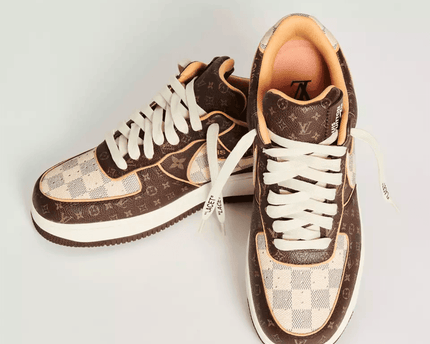 Men's Air Force 1 Low x Louis Vuitton Brown Shoes