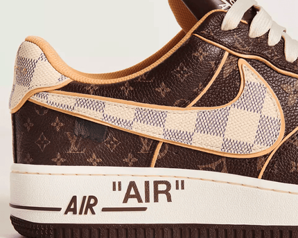 Men's Air Force 1 Low x Louis Vuitton Brown Shoes