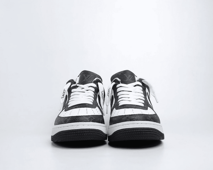 Men's Air Force 1 Low x Louis Vuitton Black White Shoes