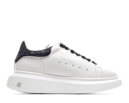 Men's Alexander MCQueen Oversized Sole Leather Sneakers Shoes V13
