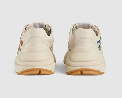Men's Gucci Rhyton Rainbow Glitter Sneaker Shoes