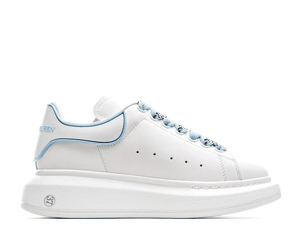 Men's Alexander MCQueen Oversized Sole Leather Sneakers Shoes V10
