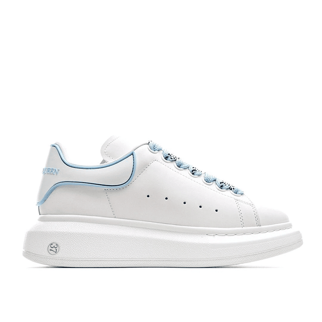 Men's Alexander MCQueen Oversized Sole Leather Sneakers Shoes V10