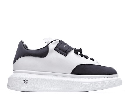 Men's Alexander MCQueen Oversized Sole Leather Sneakers Shoes V8