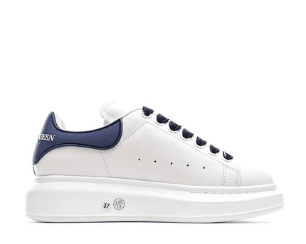 Men's Alexander MCQueen Oversized Sole Leather Sneakers Shoes V14