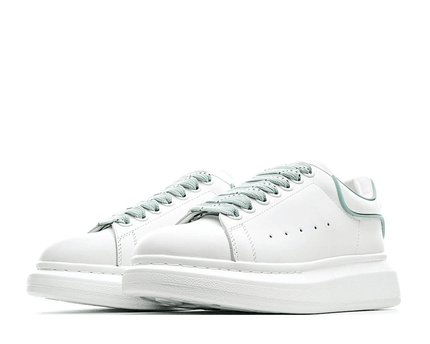 Men's Alexander MCQueen Oversized Sole Leather Sneakers Shoes V11