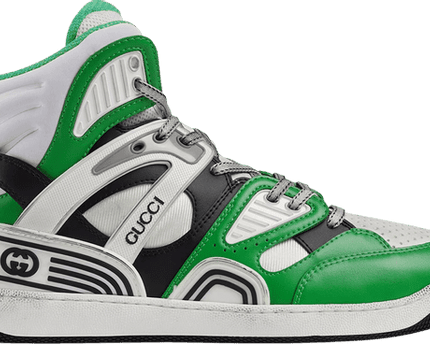 Men's Gucci Basket Green Demetra Sneaker Shoes