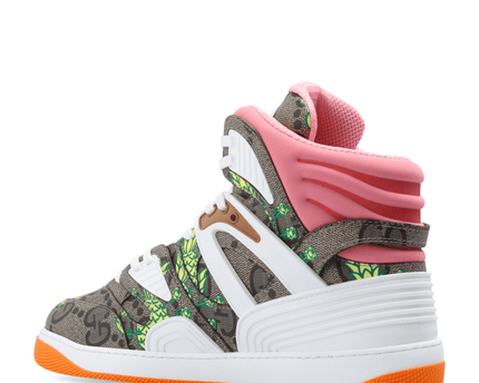 Men's Gucci Basket Multicolour Sneaker Shoes