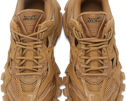 Men's Balenciaga Track 2.0 Open Sneaker In Camel