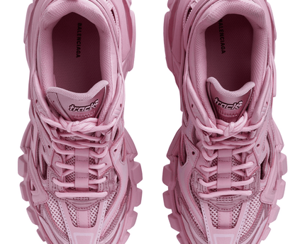 Women's Balenciaga Track 2.0 Open Sneaker In Pink