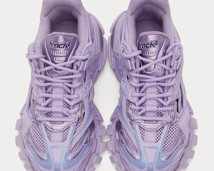 Women's Balenciaga Track 2.0 Open Sneaker In Purple