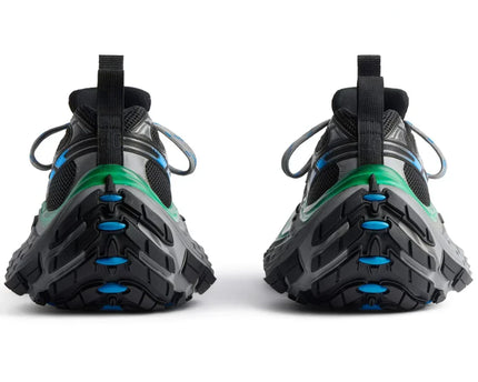Women's Balenciaga shoes 10XL Sneakers In Black Grey Blue Green