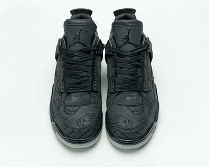 Men's Air Jordan 4 KAWS Black Shoes