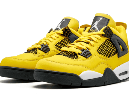 Men's Air Jordan 4 Lightning Yellow Shoes