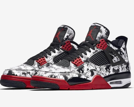 Men's Air Jordan 4 Tattoo Shoes