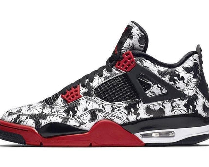 Men's Air Jordan 4 Tattoo Shoes