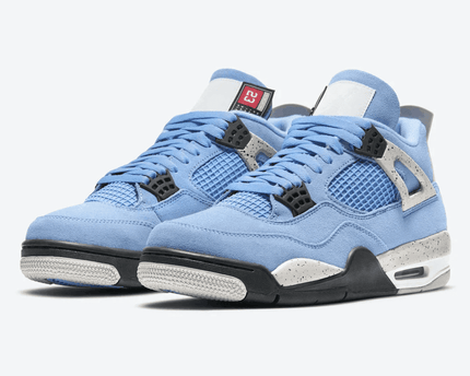 Men's Air Jordan 4 University Blue UNC Shoes