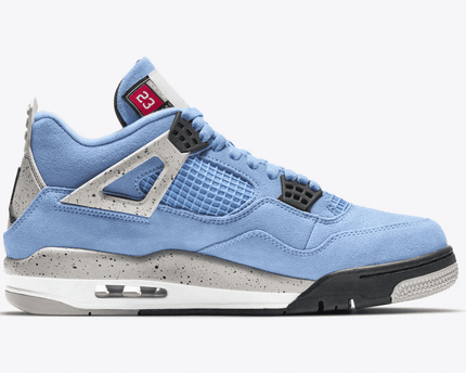 Men's Air Jordan 4 University Blue UNC Shoes