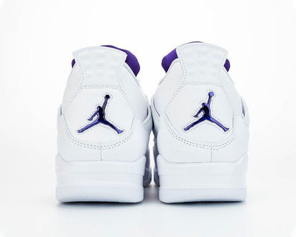 Men's Air Jordan 4 Court Purple Metallic Shoes