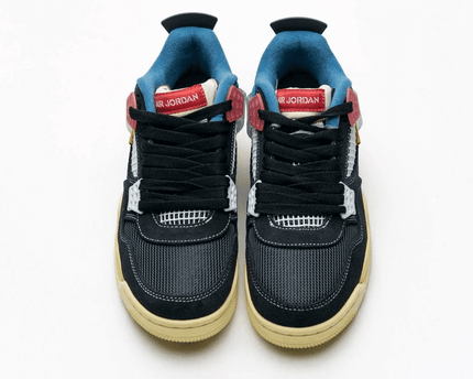 Men's Union LA x Air Jordan 4 Retro SP Off Noir Black Shoes