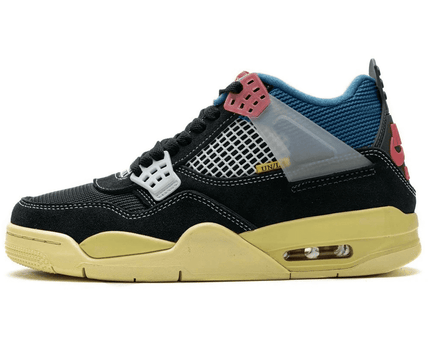 Men's Union LA x Air Jordan 4 Retro SP Off Noir Black Shoes