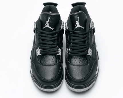 Men's Air Jordan 4 Oreo Black Shoes