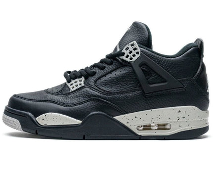 Men's Air Jordan 4 Oreo Black Shoes