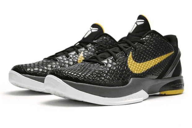Men's Kobe 6 Black Del Sol Shoes
