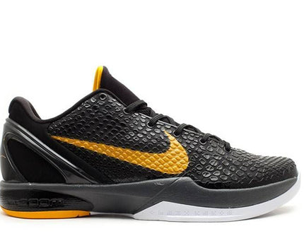 Men's Kobe 6 Black Del Sol Shoes