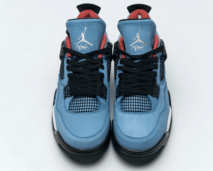 Men's Air Jordan 4 Houston Oilers Shoes