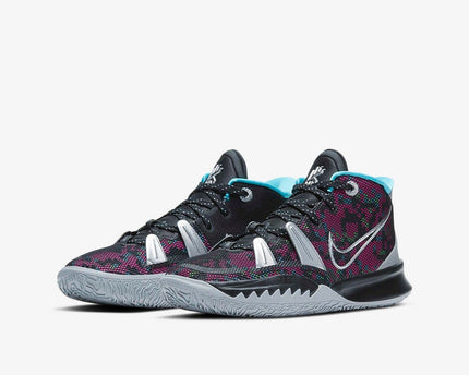 Men's Kyrie 7 Pixel Camo Purple Shoes
