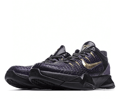 Men's Kyrie 7 Purple Black Shoes