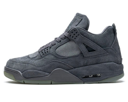 Men's Air Jordan 4 X KAWS Grey Shoes