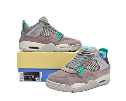 Men's Union LA x Air Jordan 4 Taupe Haze Shoes