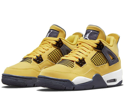 Men's Air Jordan 4 Tour Yellow Lightning Shoes